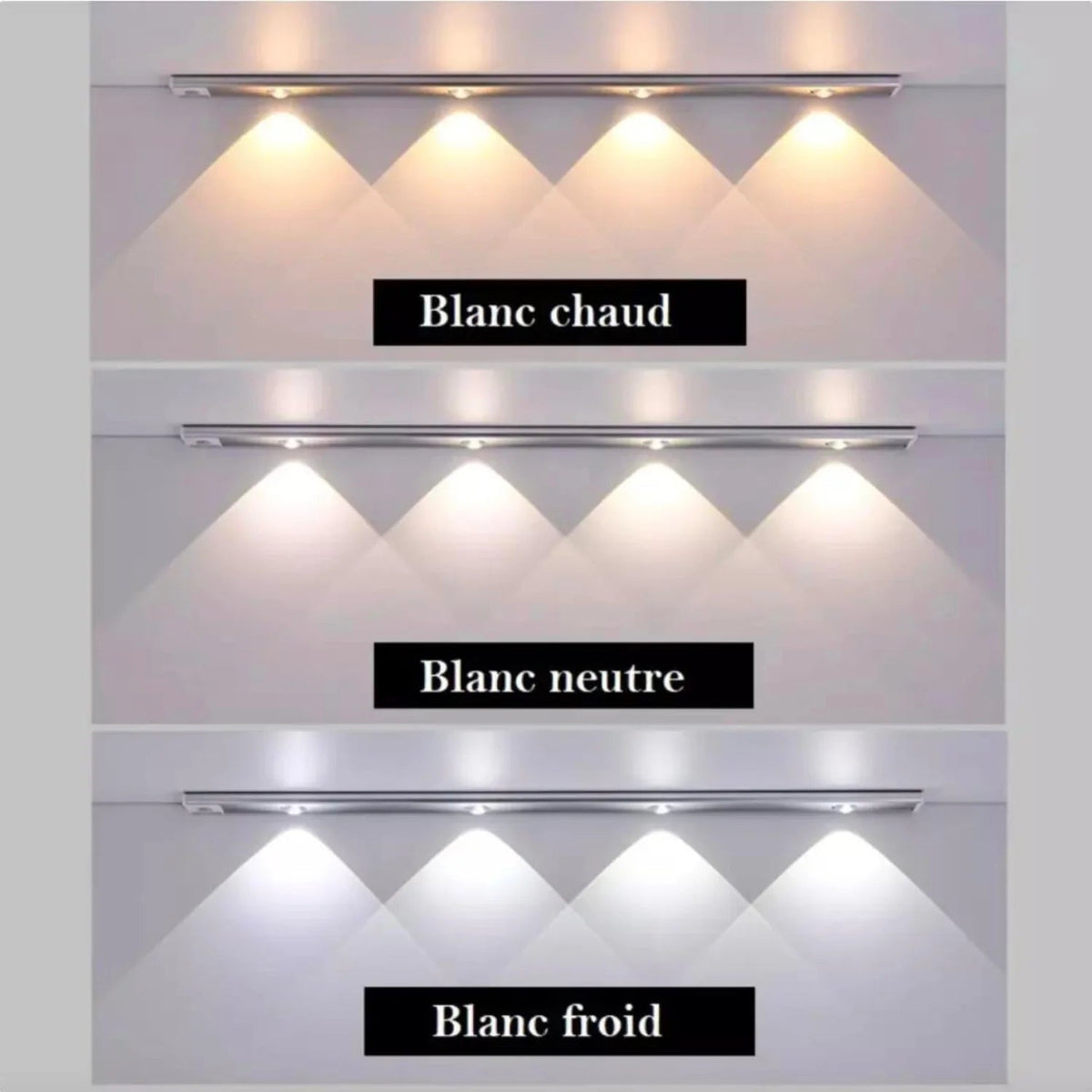 Lampe LED Sans Fil Avec Détecteur De Mouvement